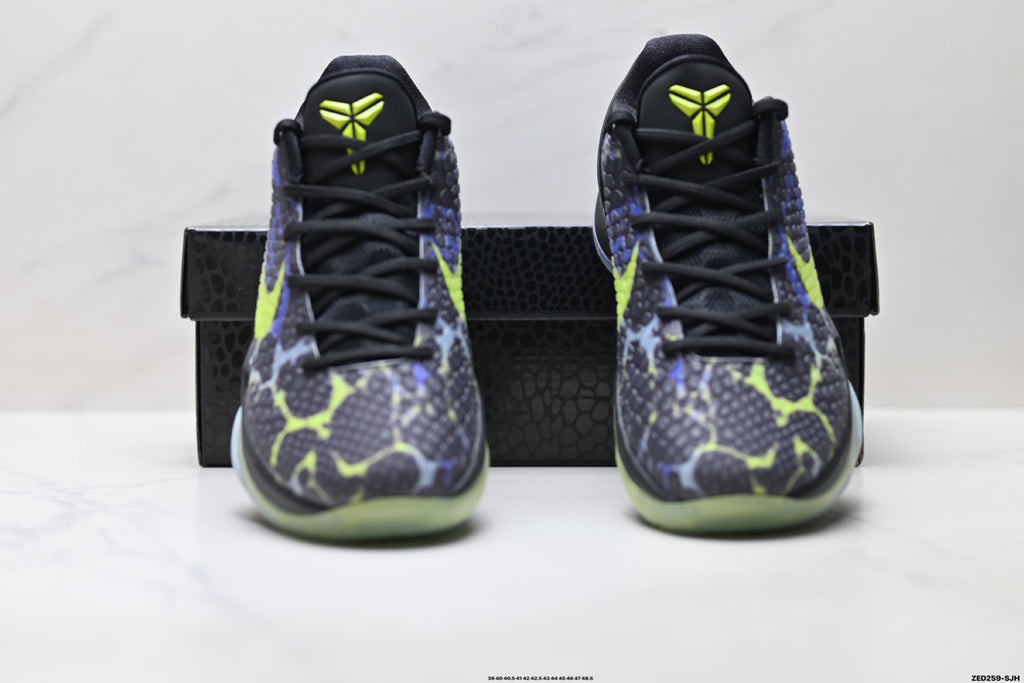 Nike Kobe 6 Protro Low-Top Basketball Shoes – Black Volt