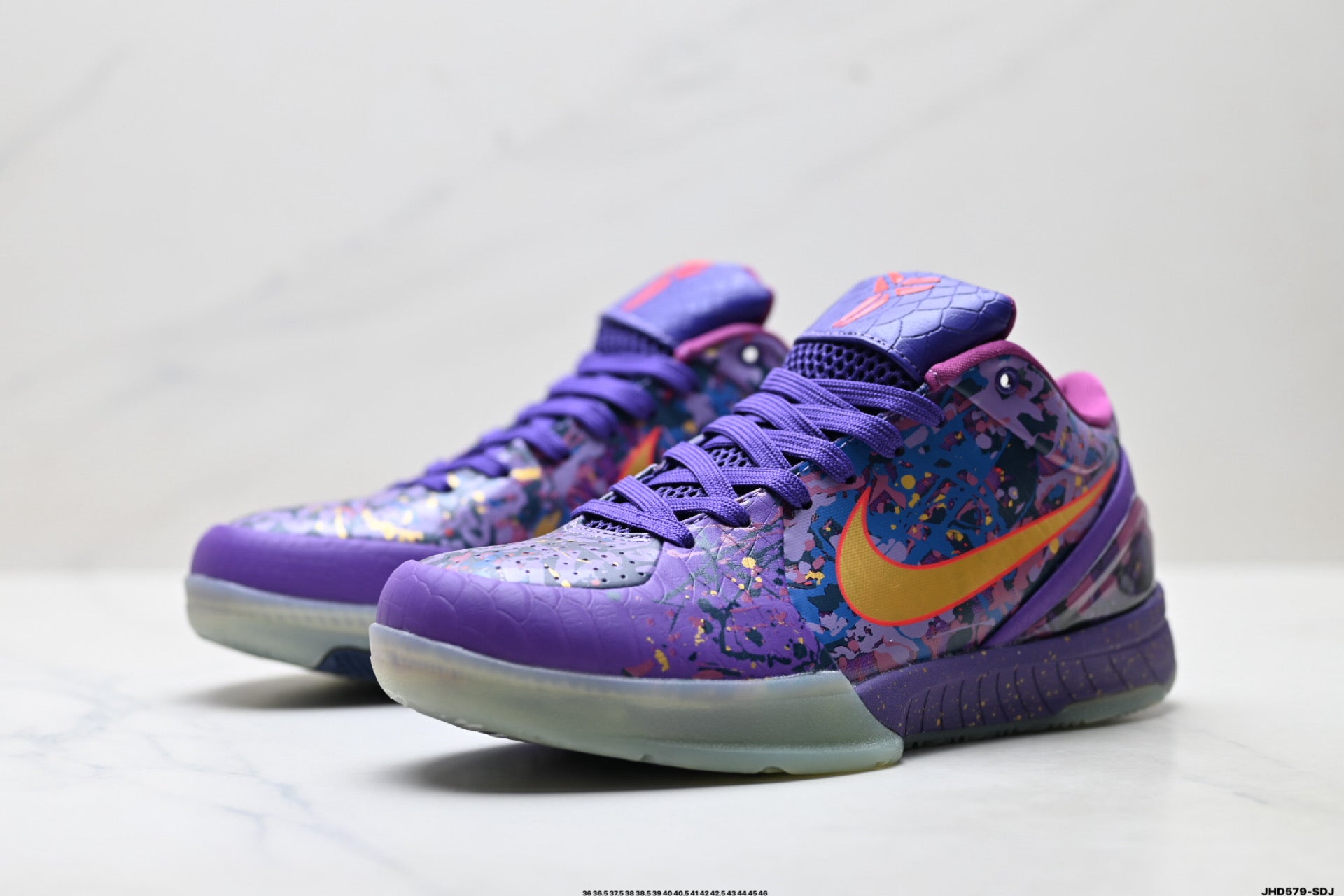 Nike Kobe 6 Protro Low-Top Basketball Shoes – Purple Gold