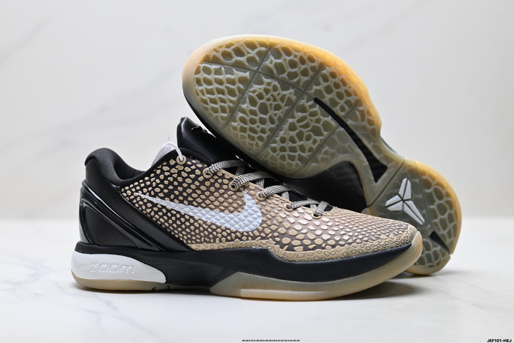 Nike Kobe 6 Protro Low-Top Basketball Shoes – Sand Gold