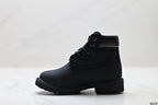 Timberland Black Kids Premium Leather Boot - detail image 3