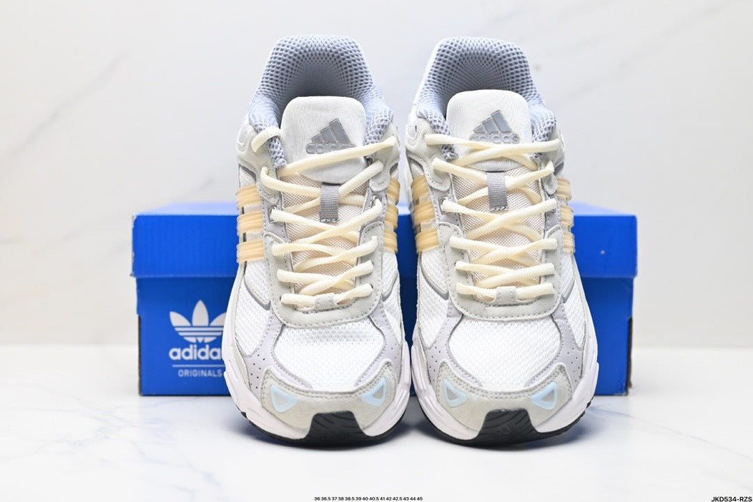 Adidas K81801550 Unisex Running Shoes #11 - White/Grey - image 12