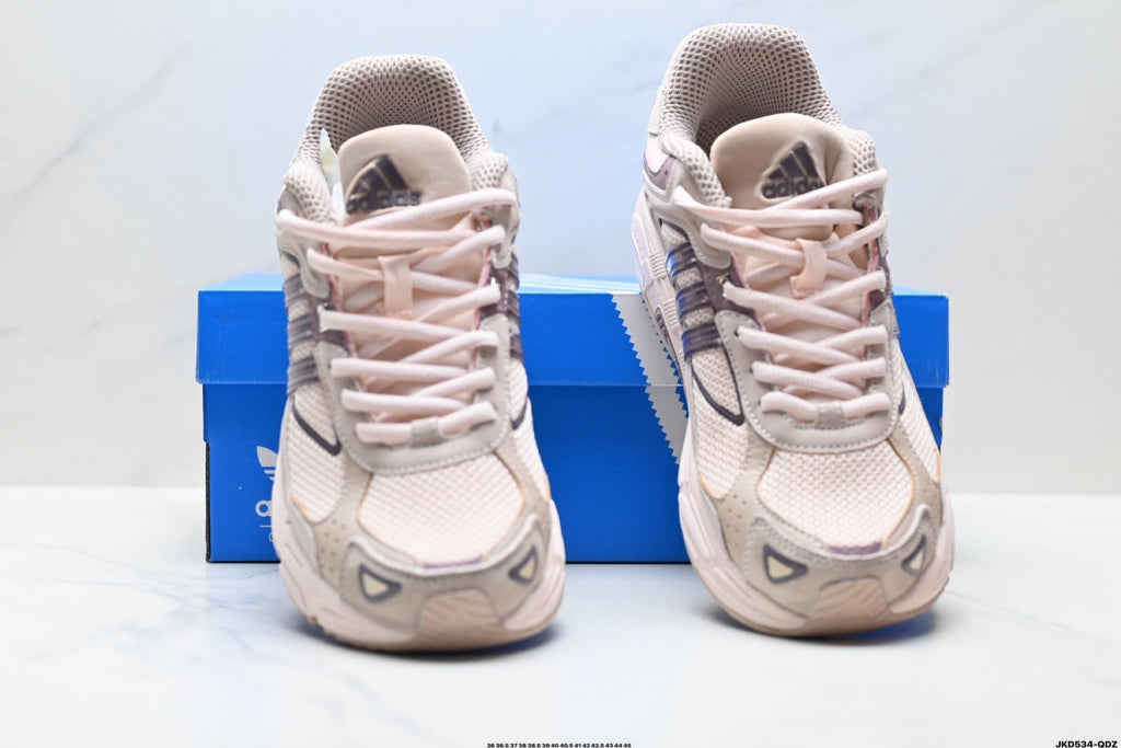 Adidas K81801550 Unisex Running Shoes #11 - Pink/Beige - image 27