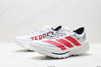 Adidas K81801650 Men's Running Shoes #4 - White/Red - image 6
