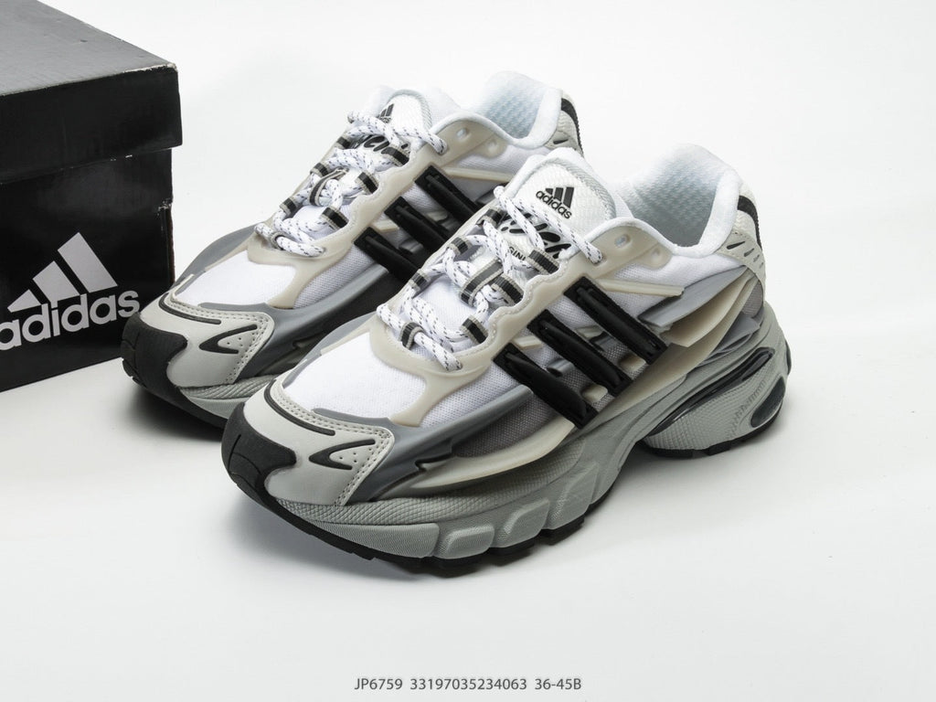 Adidas KK01650 Unisex Dad Sneakers - White/Grey/Black - image 20