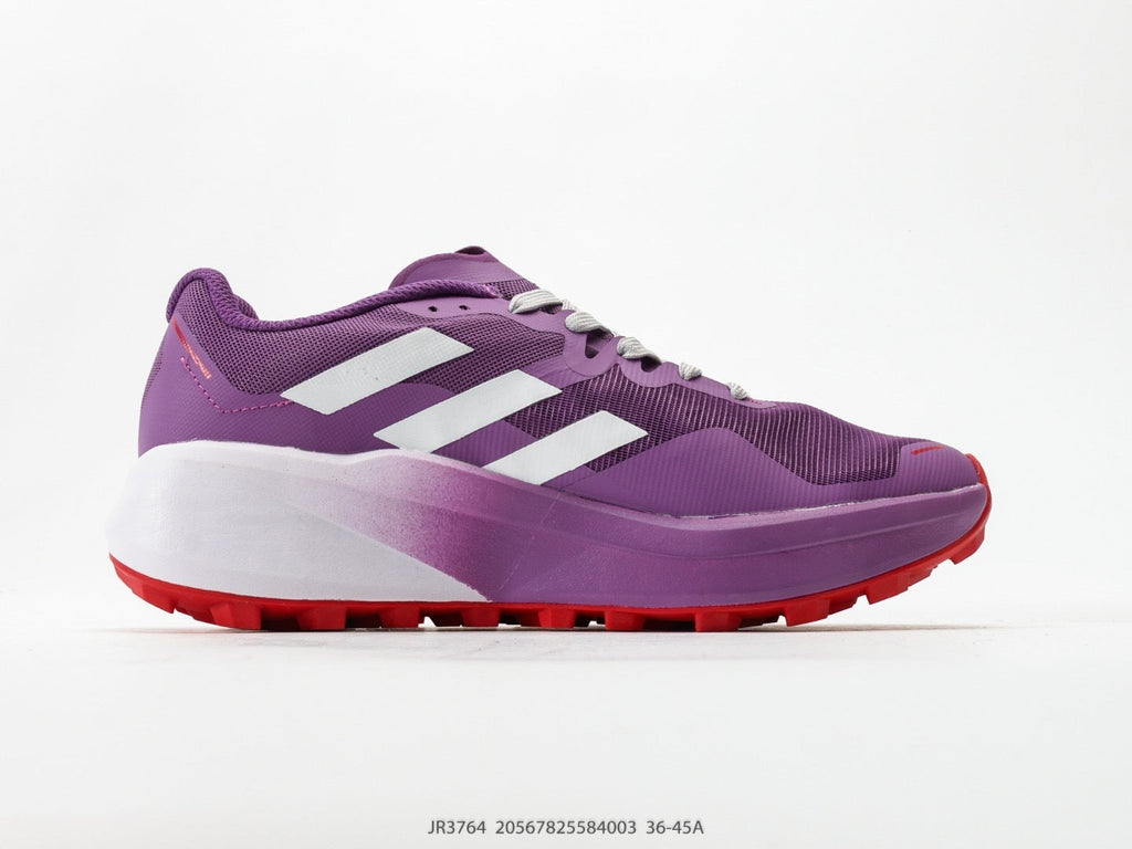 Adidas FF8801450 Unisex Running Shoes - Purple/Red - image 18
