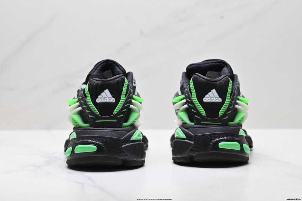 Adidas K81801750 Unisex Dad Sneakers - Black/Green - image 3
