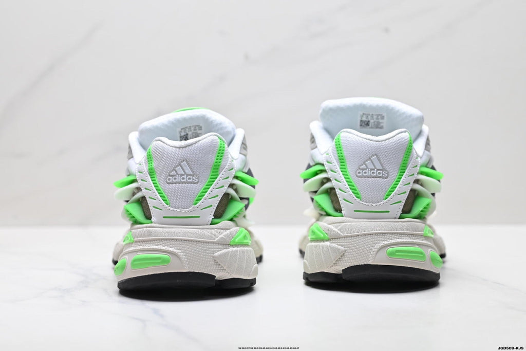 Adidas K81801750 Unisex Dad Sneakers - White/Green - image 8