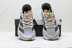 Adidas K81801550 Unisex Running Shoes #10 - White/Black/Gold - image 2
