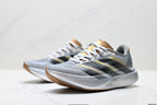 Adidas K81801550 Unisex Running Shoes #10 - White/Black/Gold - image 5