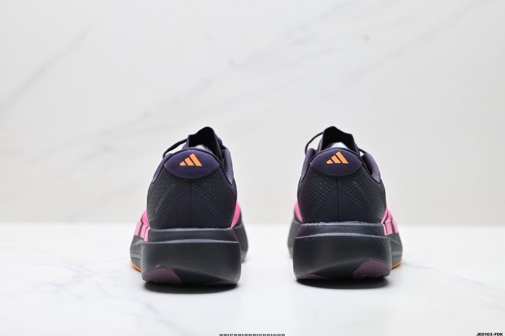 Adidas K81801550 Unisex Running Shoes #10 - Black/Pink - image 8