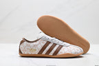 Adidas K81801450 Unisex Casual Sneakers #4 - White/Pink - image 9