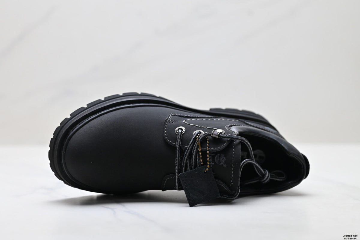 Timberland Black Premium Leather Oxford - detail image 2