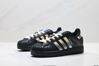 Adidas K81801450 Unisex Shell-Toe Sneakers - Black/White - image 5