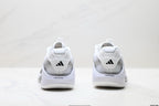 Adidas K81801650 Unisex Running Shoes #5 - White/Black - image 3