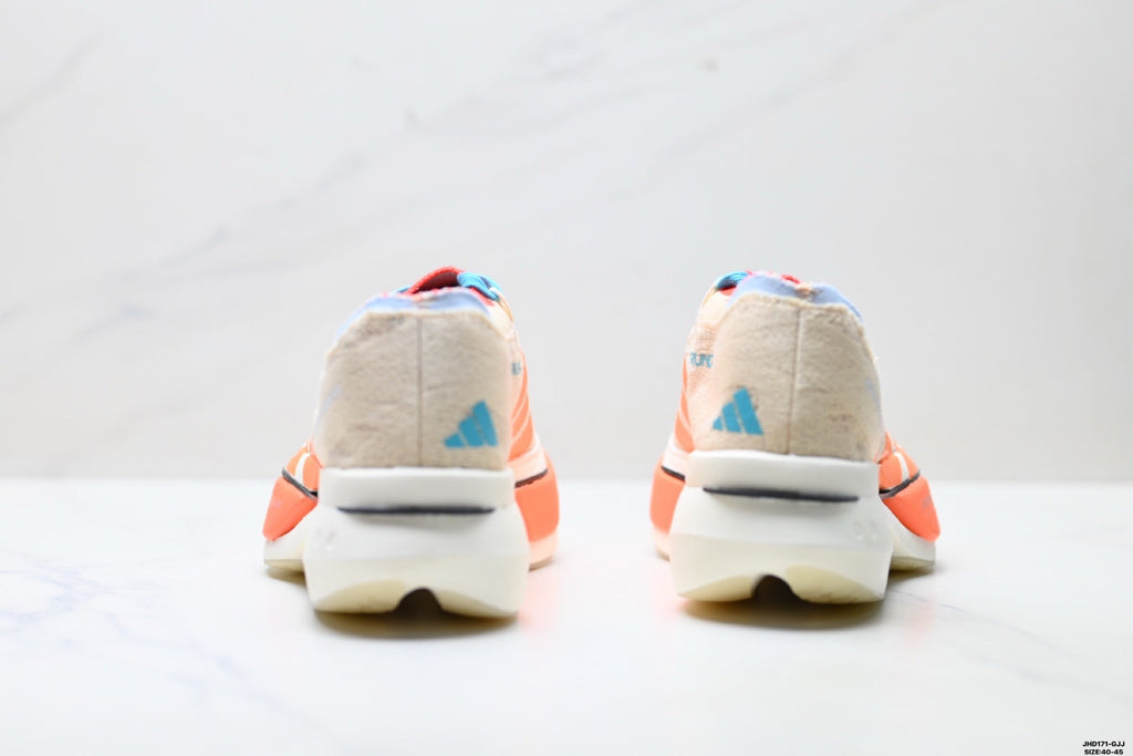 Adidas K81801850 Men's Running Shoes - Beige/Orange/Blue - image 13