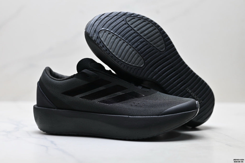 Adidas K81801550 Unisex Running Shoes #7 - Black - image 14