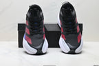 Adidas K81801550 Unisex Running Shoes #6 - Black/Red - image 2