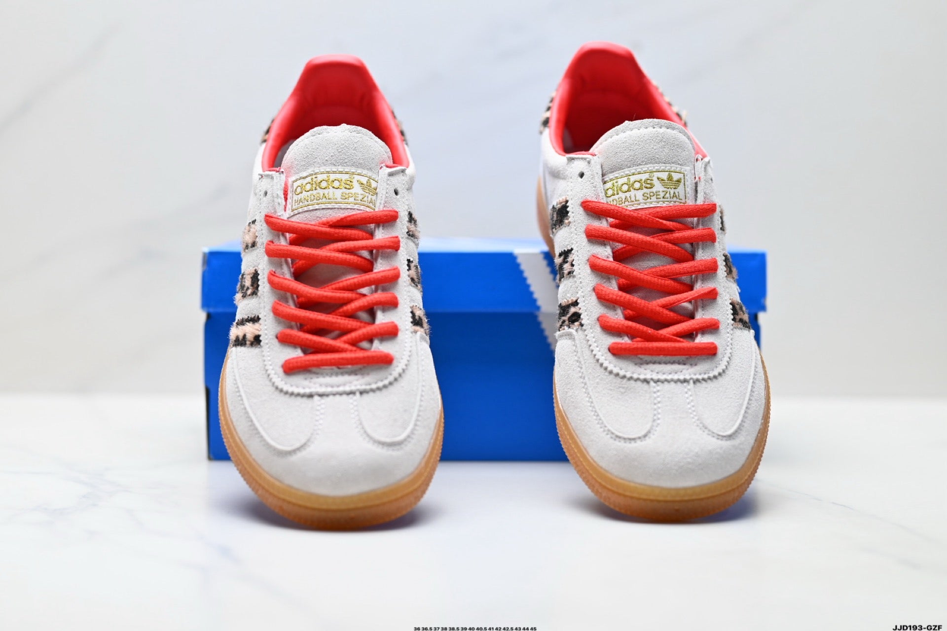 Adidas K81801450 Unisex Casual Sneakers #3 - White/Red - image 2