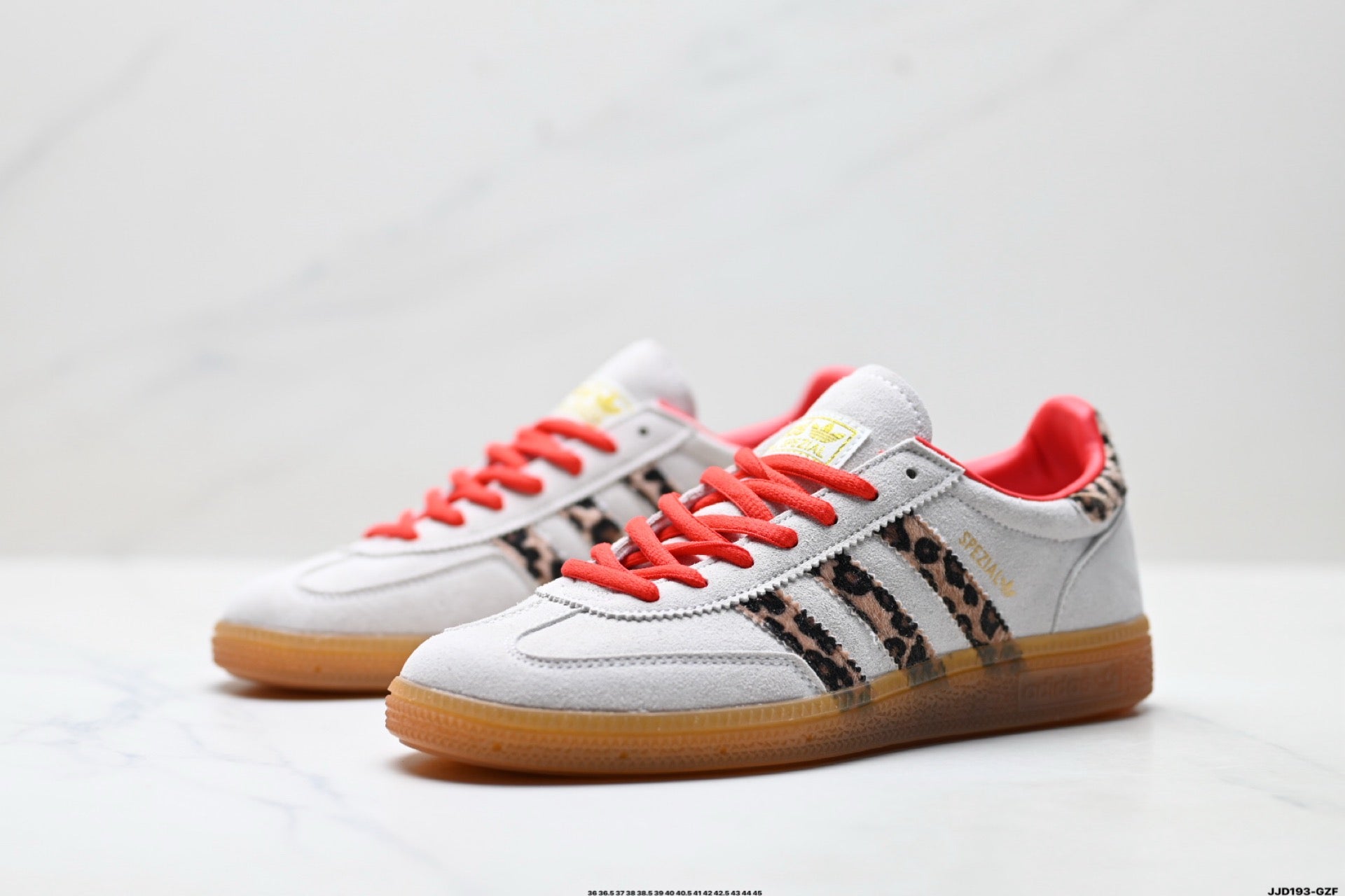 Adidas K81801450 Unisex Casual Sneakers #3 - White/Red - image 5