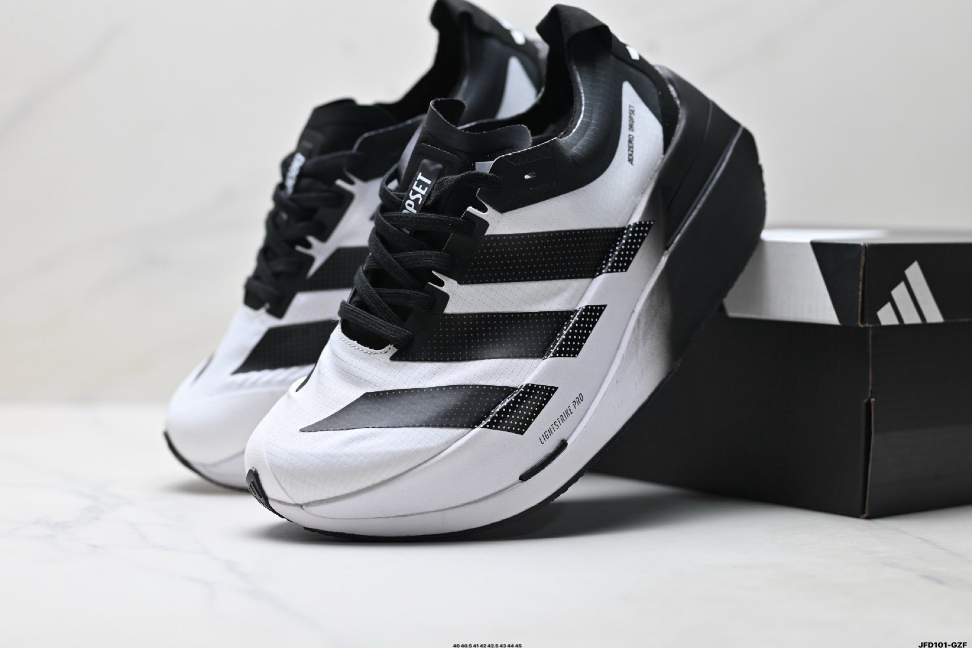 Adidas K81801650 Men's Running Shoes #2 - Black/White