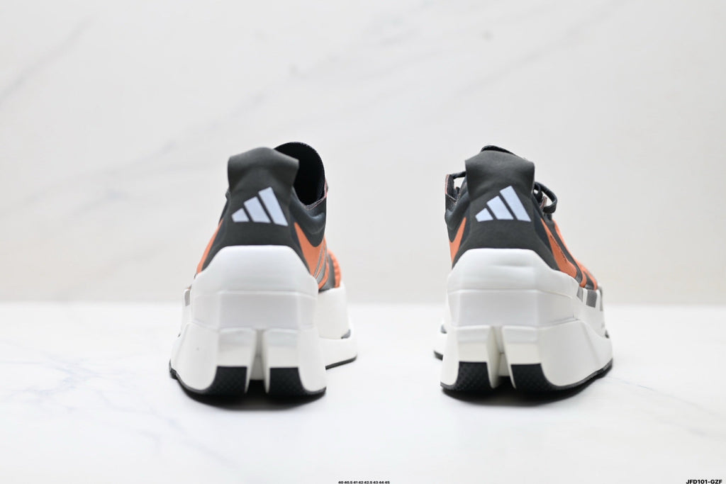 Adidas K81801650 Men's Running Shoes #2 - Black/Orange - image 13
