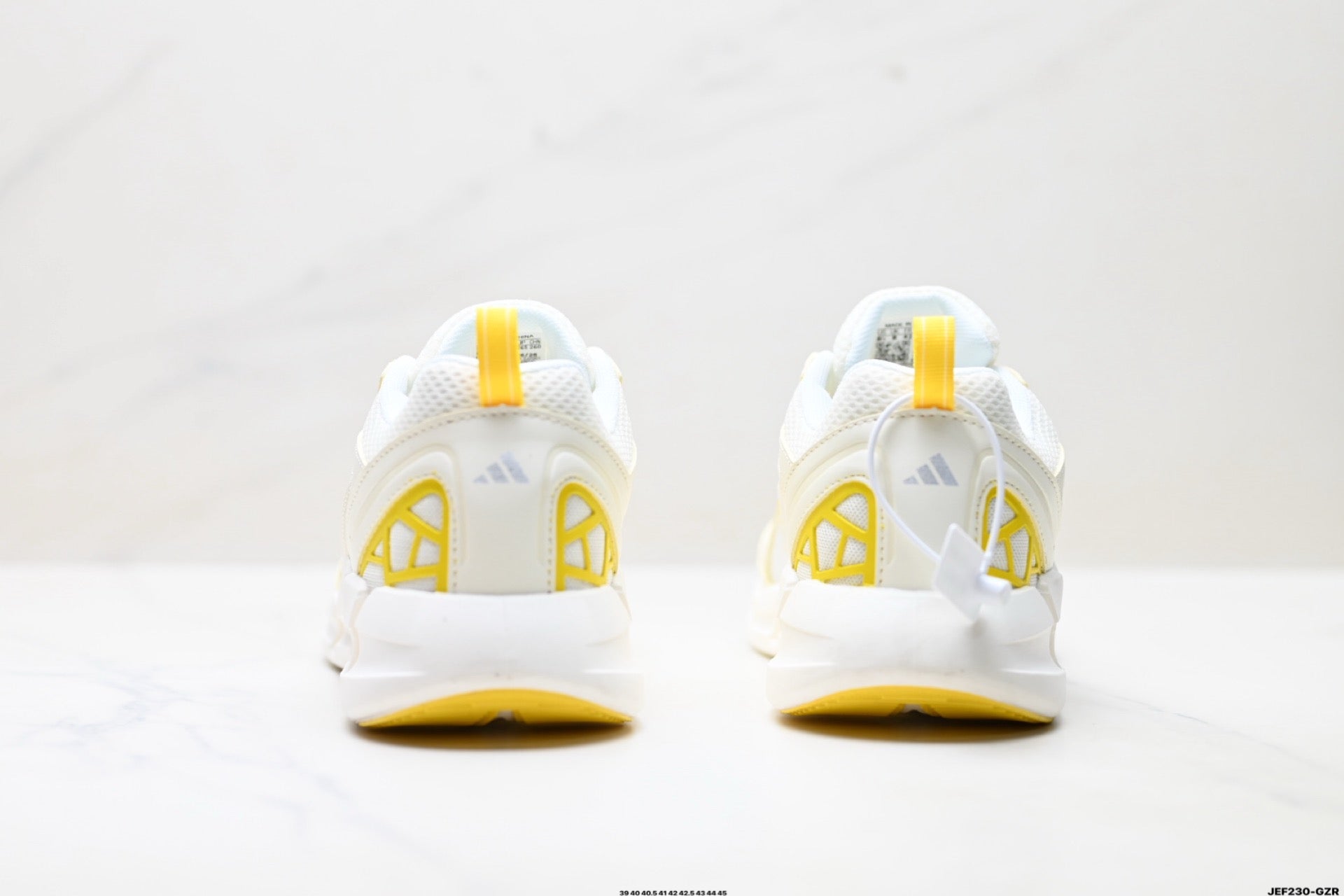 Adidas K81801550 Men's Running Shoes #5 - White/Yellow - image 8