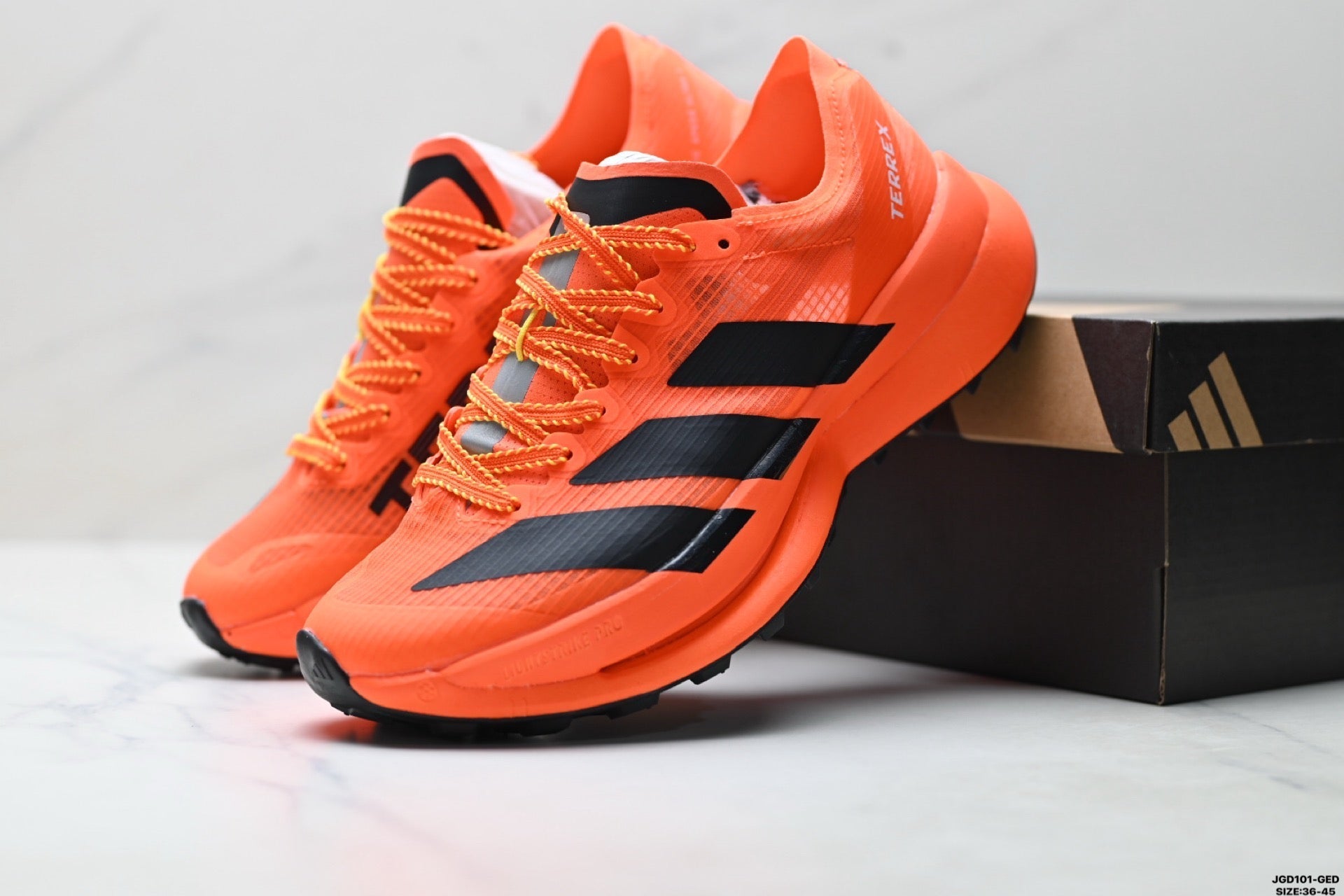 Adidas K81801750 Unisex Running Shoes #2 - Orange/Black