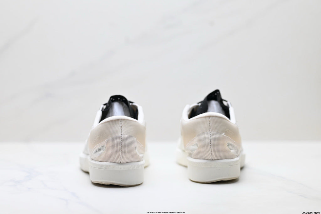 Adidas K81801550 Unisex Running Shoes #5 - White/Black - image 3