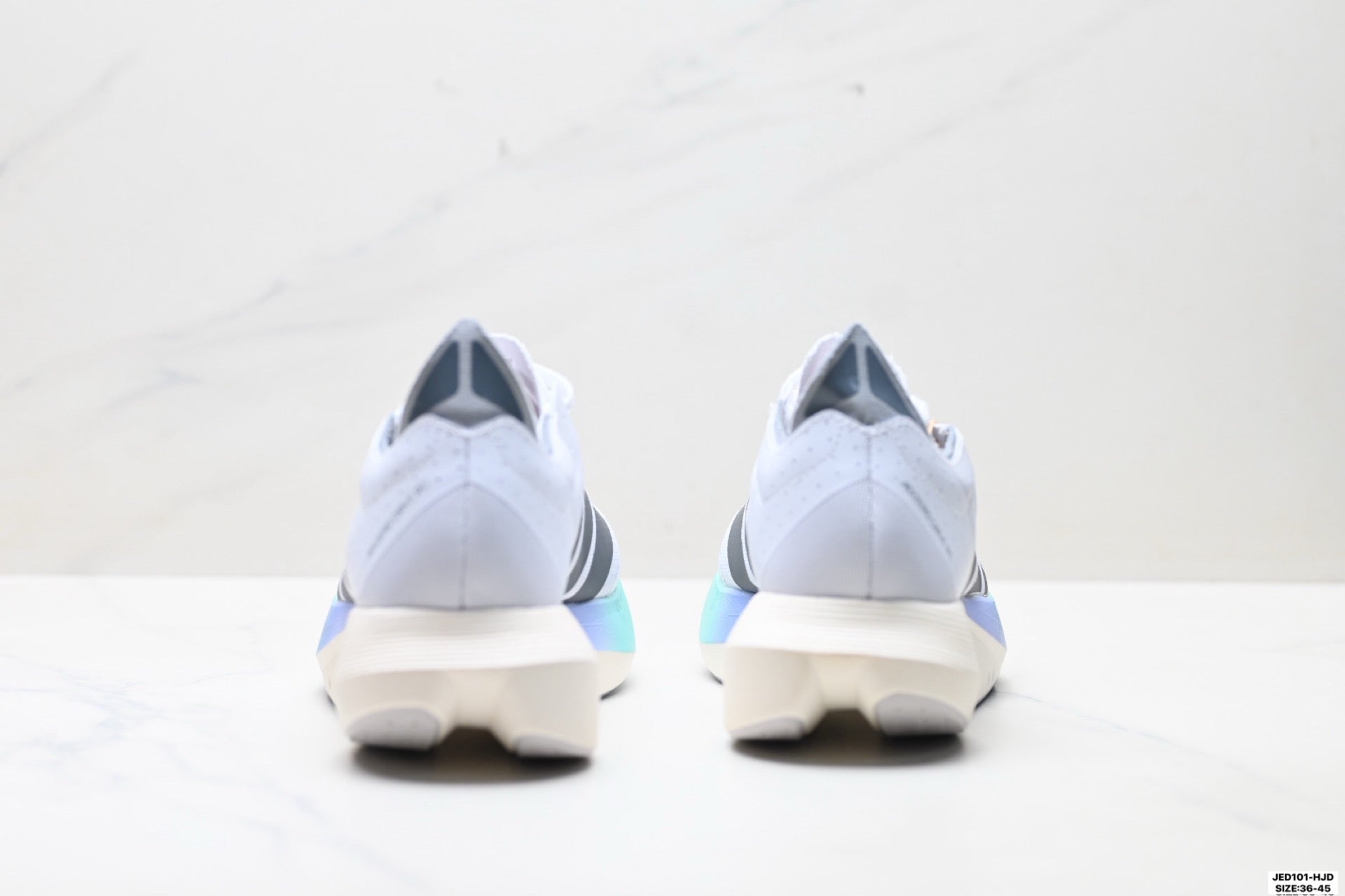Adidas K81801550 Unisex Running Shoes #4 - White/Mint - image 28