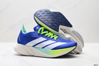 Adidas K81801550 Unisex Running Shoes #4 - Blue/Neon Green - image 34