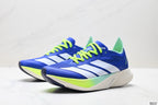 Adidas K81801550 Unisex Running Shoes #4 - Blue/Neon Green - image 35