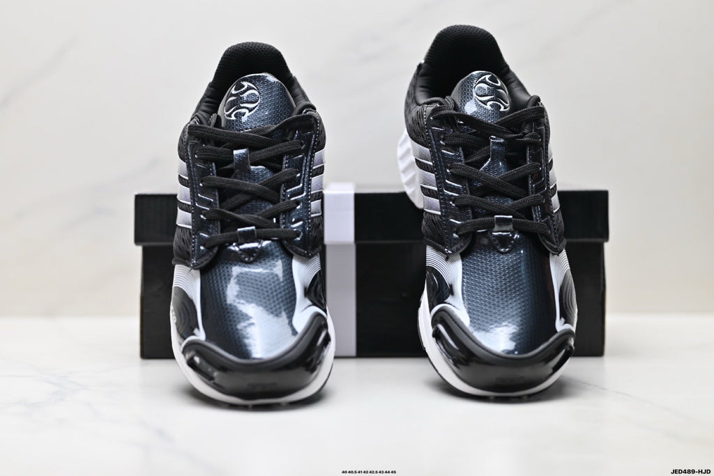Adidas K81801550 Men's Running Shoes #2 - Black/Silver #2 - image 7