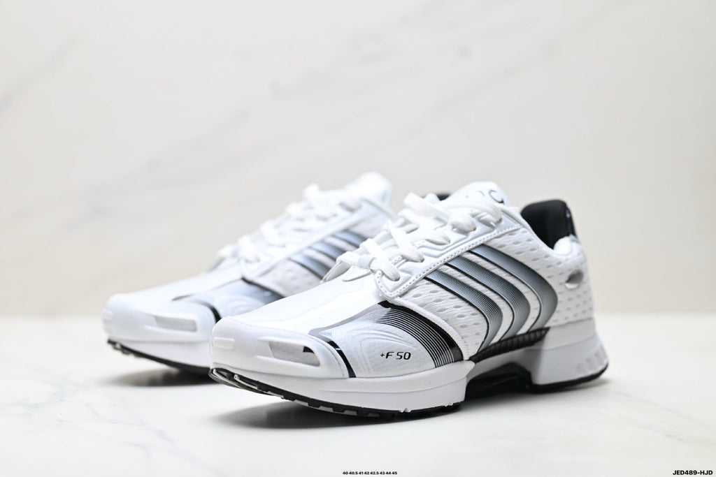 Adidas K81801550 Men's Running Shoes #2 - White/Black - image 15
