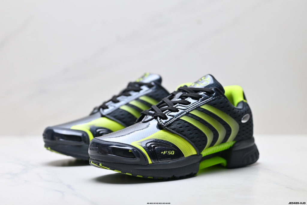Adidas K81801550 Men's Running Shoes #2 - Black/Neon Yellow - image 30