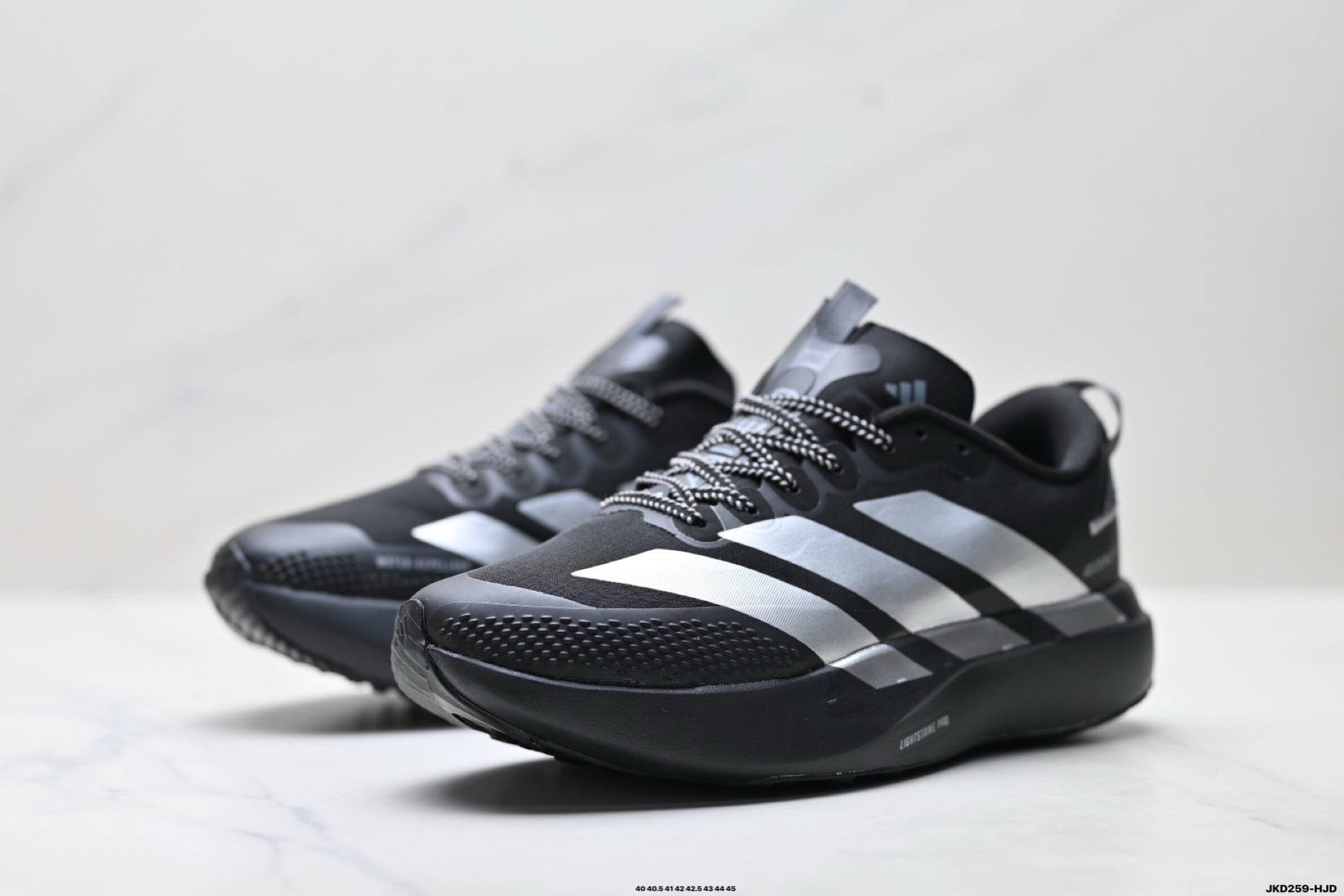 Adidas K81801550 Men's Running Shoes #3 - Black/Grey - image 10