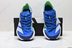 Adidas K81801550 Unisex Running Shoes #2 - Blue/Green - image 2