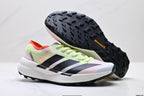 Adidas K81801550 Unisex Running Shoes #2 - White/Pink/Neon Green - image 14