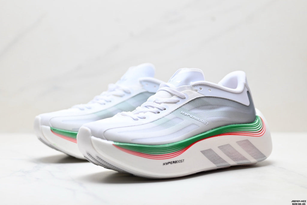 Adidas K81801850 Unisex Running Shoes - White/Mint - image 5