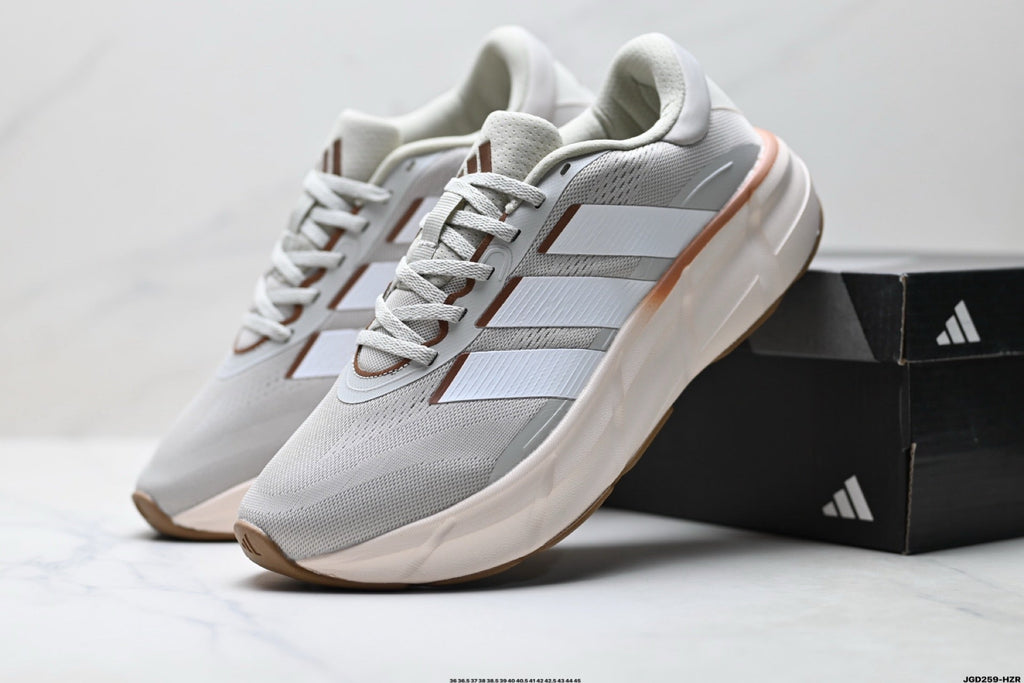 Adidas K81801750 Unisex Running Shoes - White/Beige