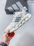 Adidas KK01550 Men's Running Shoes - White/Grey/Beige - image 8