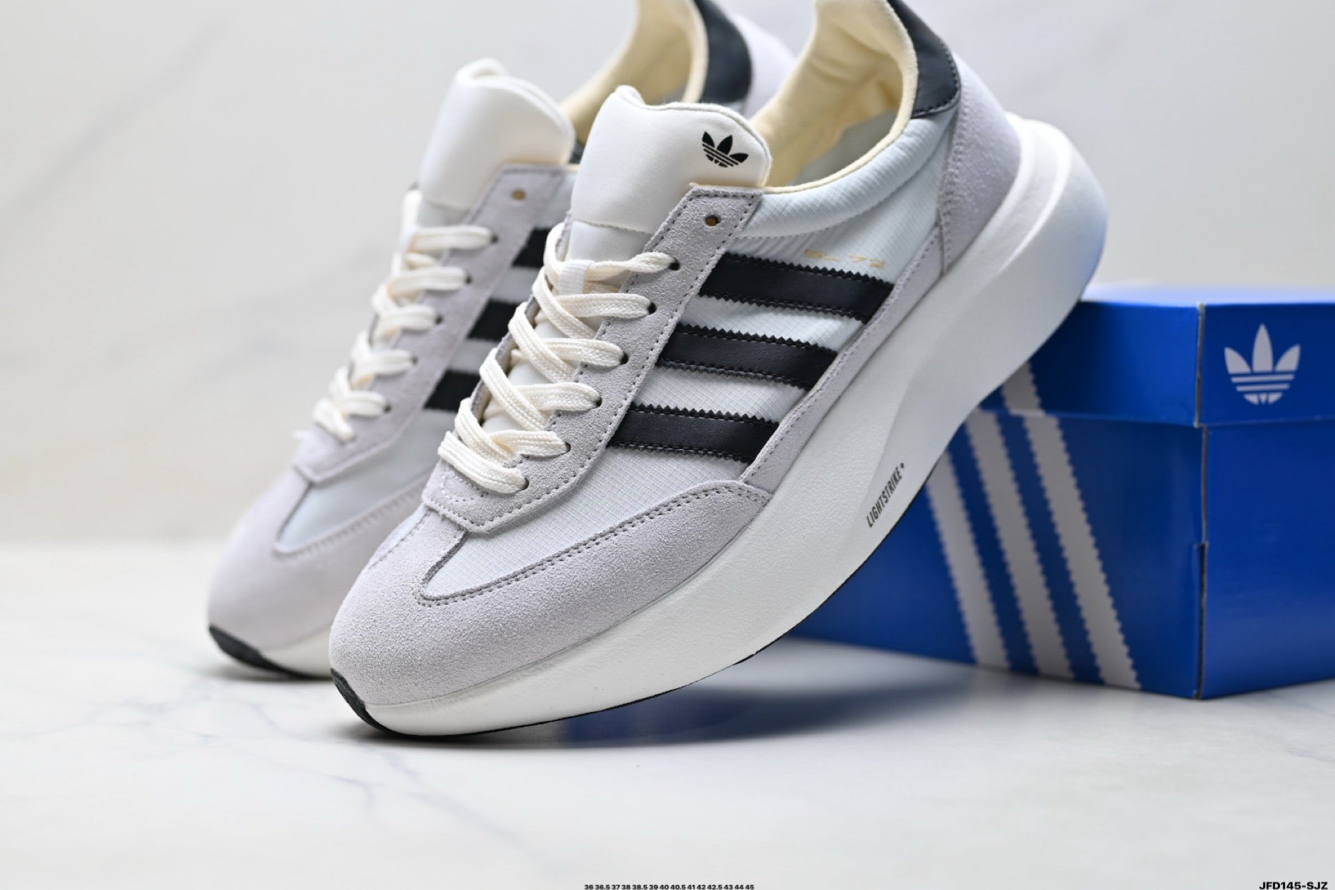 Adidas K81801650 Unisex Running Shoes - Grey/Black - image 6