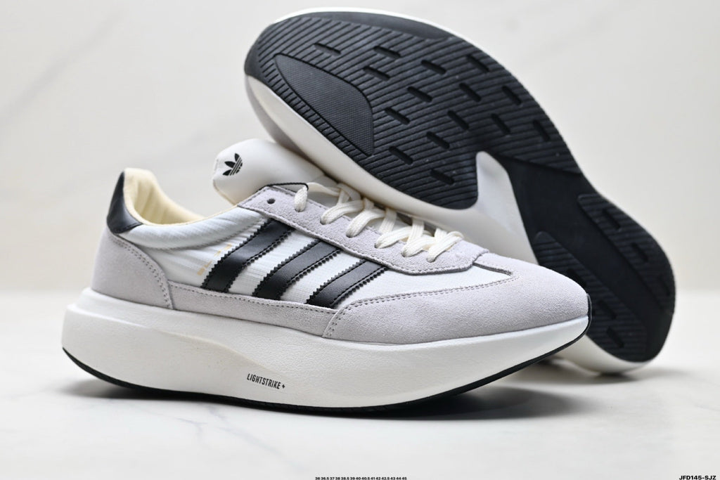 Adidas K81801650 Unisex Running Shoes - White/Grey - image 9
