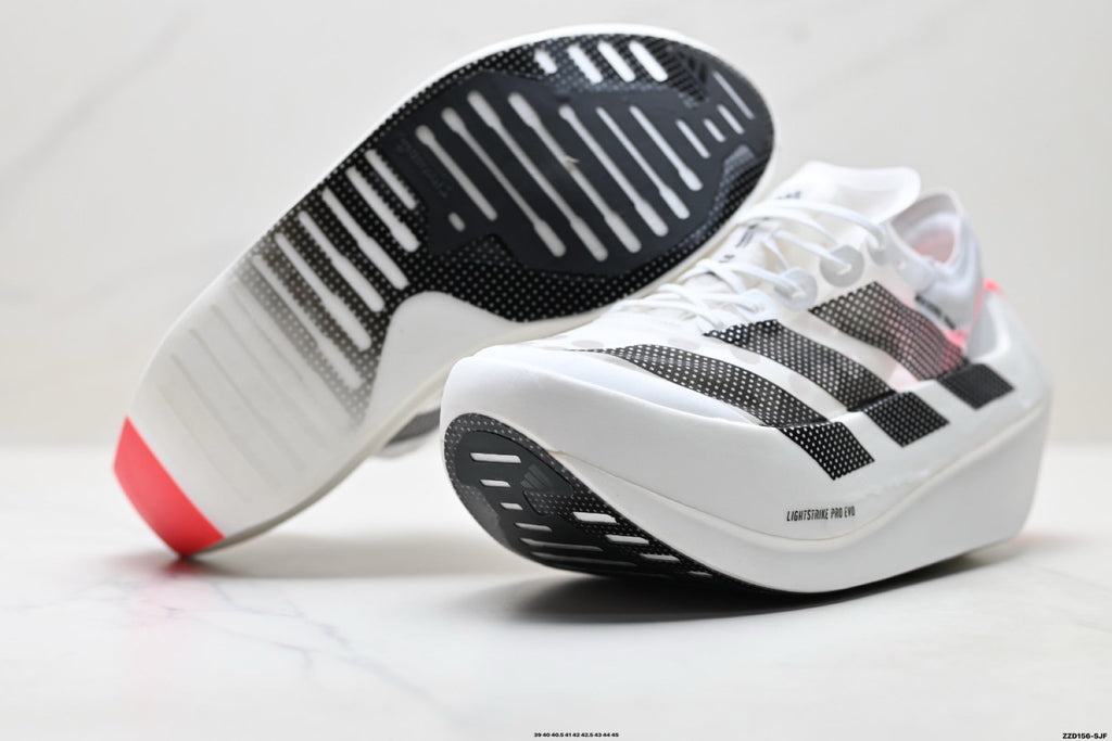 Adidas K81802150 Men's Running Shoes - White/Black