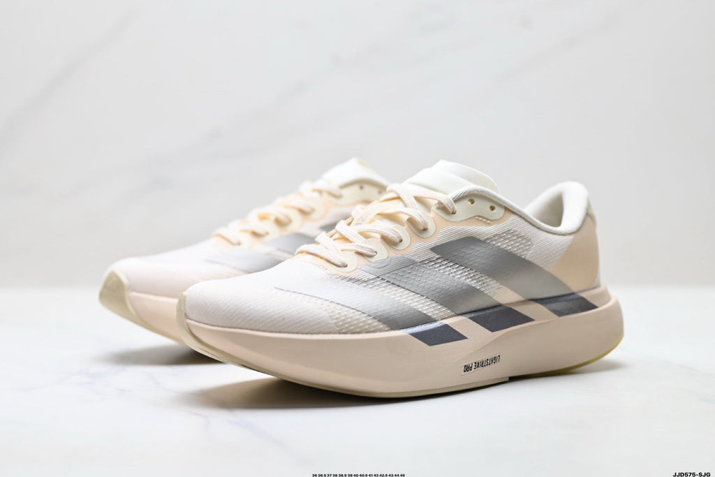 Adidas K81801450 Unisex Running Shoes - White/Beige - image 15