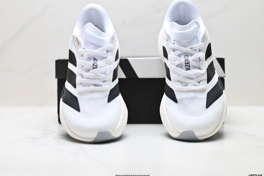 Adidas K81801450 Unisex Running Shoes - White/Black - image 17