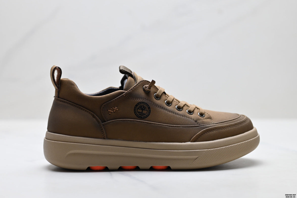 Timberland Taupe Comfort Low Sneaker - right-facing side profile main image