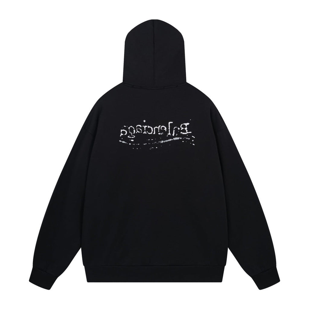 Balenciaga Couples Print Hoodie main image
