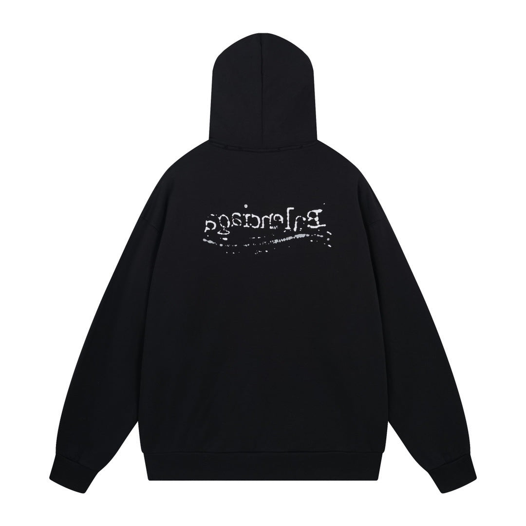 Balenciaga Couples Print Hoodie main image