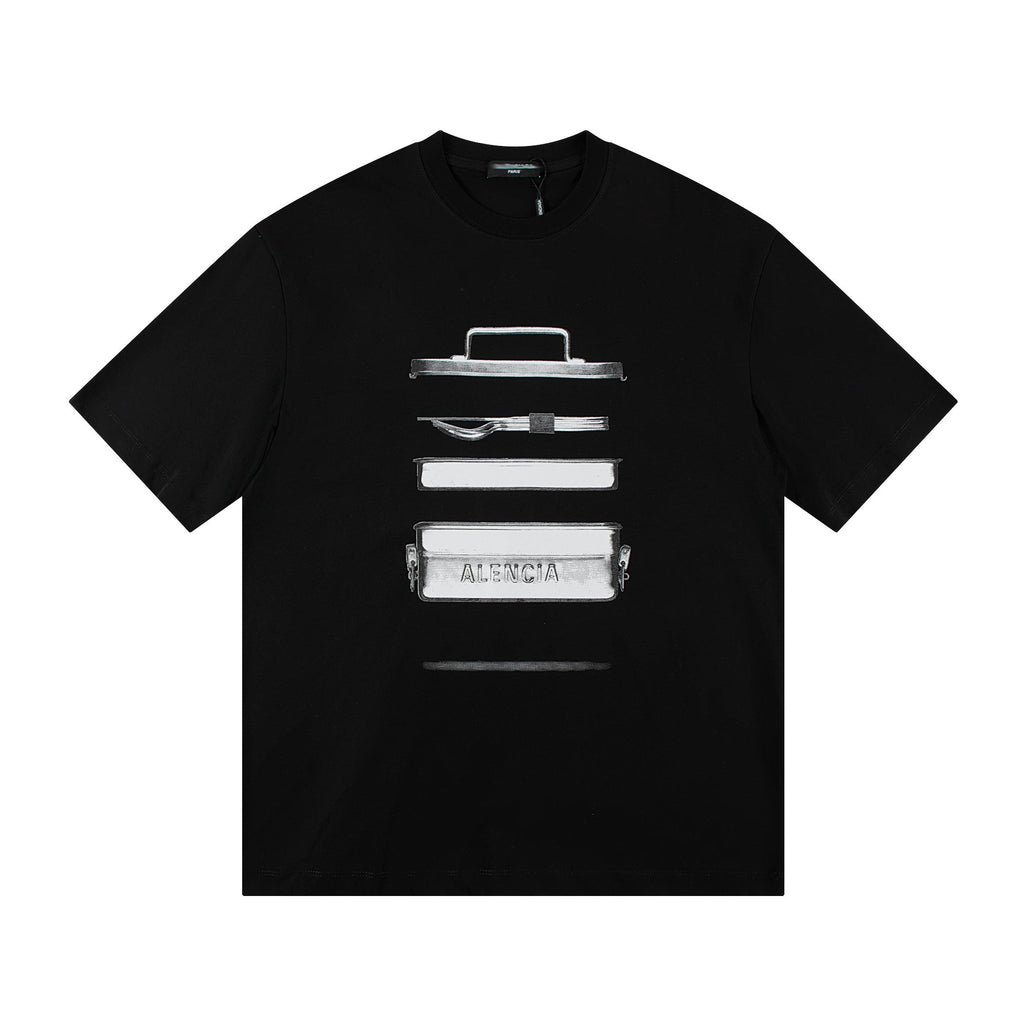 Balenciaga Printed Couples' Style T-shirt product image 3