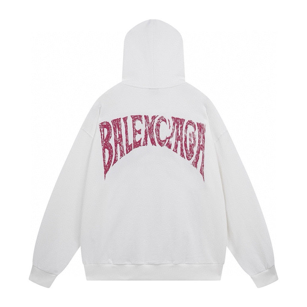 Balenciaga Men's Print LOGO Hoodie product image 2